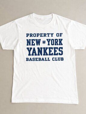 Property Of New York Yankees Baseball Club T Shirt 261